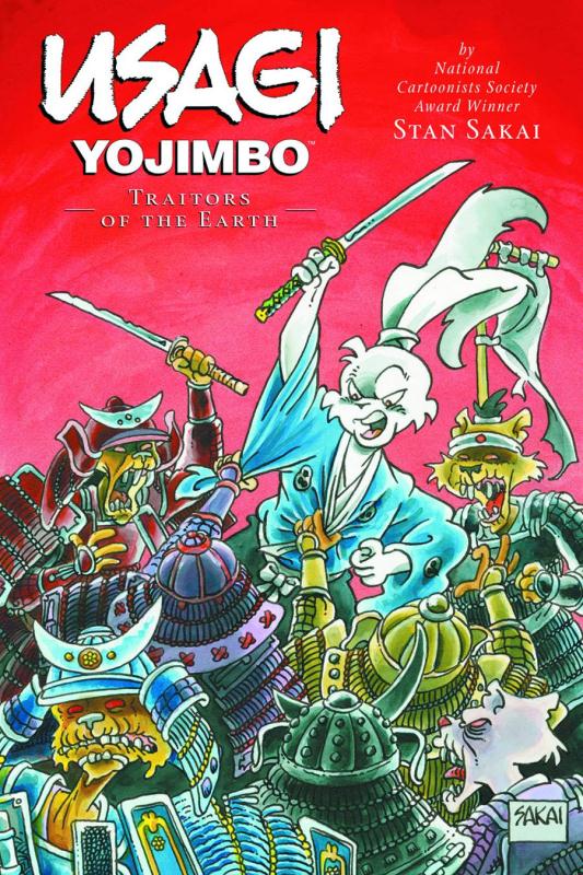 USAGI YOJIMBO TP 26 TRAITORS OF THE EARTH  USAGI YOJIMBO TP 26 TRAITORS OF THE EARTH