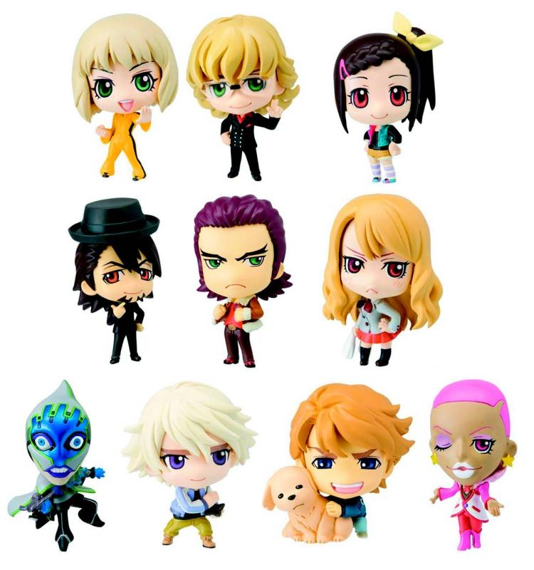TIGER & BUNNY CHARA FORTUNE MINI FIGURES