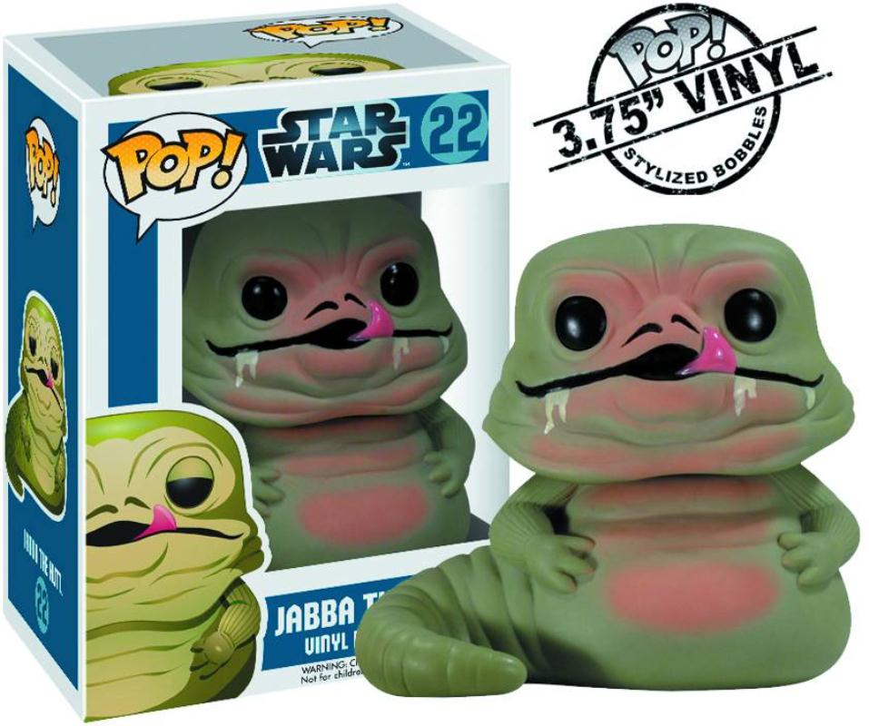POP STAR WARS VINYL FIGURE #22 JABBA