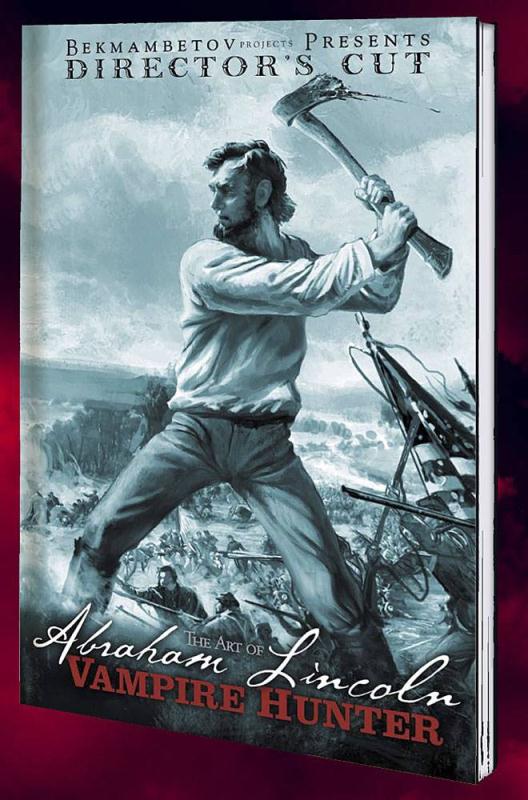 ART OF ABRAHAN LINCOLN VAMPIRE HUNTER HARDCOVER