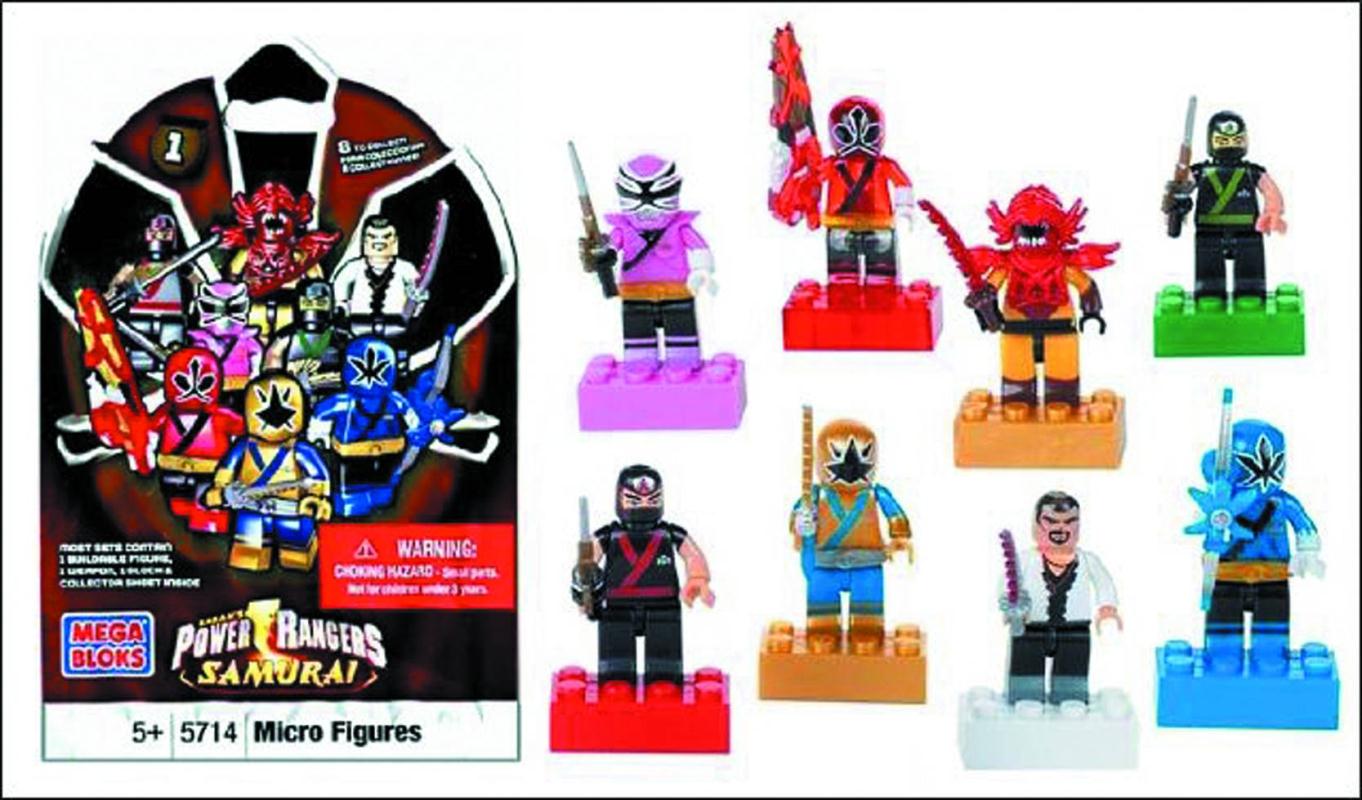 MEGA BLOKS POWER RANGERS MINIFIG SER 1 BMB