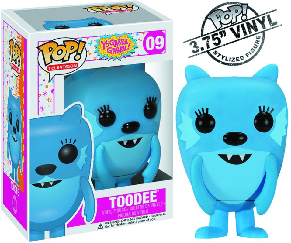 POP YO GABBA GABBA TOODEE VINYL FIGURE