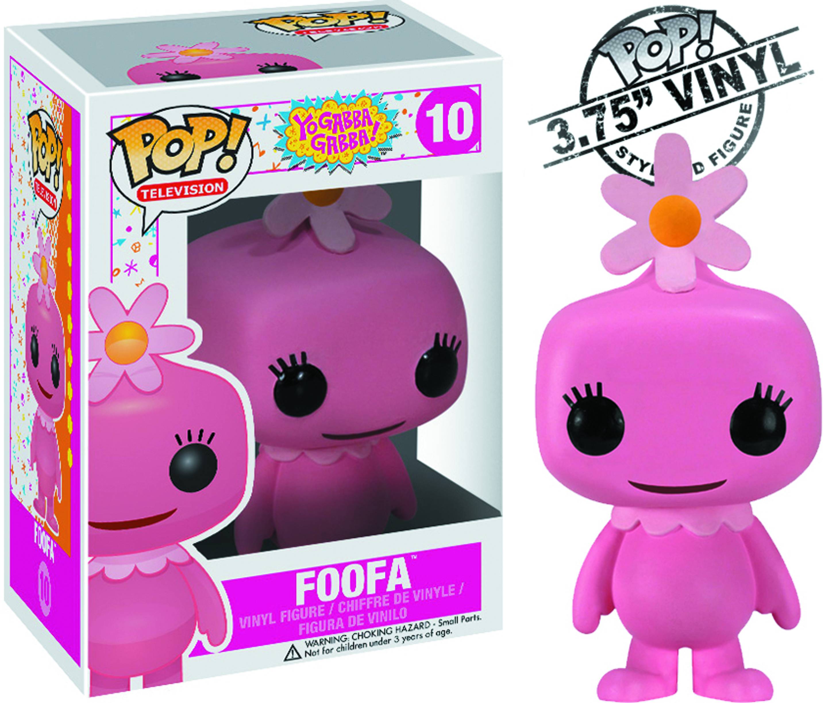 POP YO GABBA GABBA FOOFA VINYL FIGURE