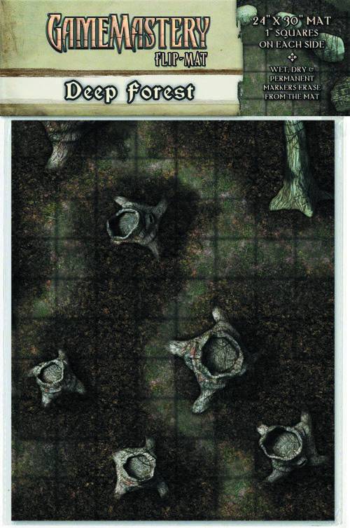 GAMEMASTERY FLIP MAT DEEP FOREST