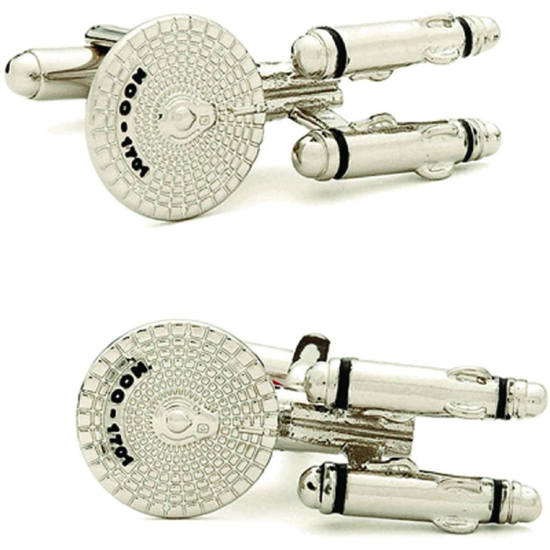 STAR TREK ENTERPRISE SHIP CUFFLINKS