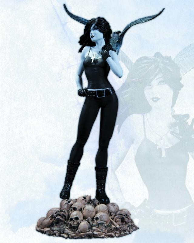 VERTIGO COVER GIRLS DEATH STATUE