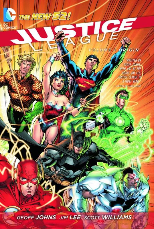 JUSTICE LEAGUE TP 01 ORIGIN