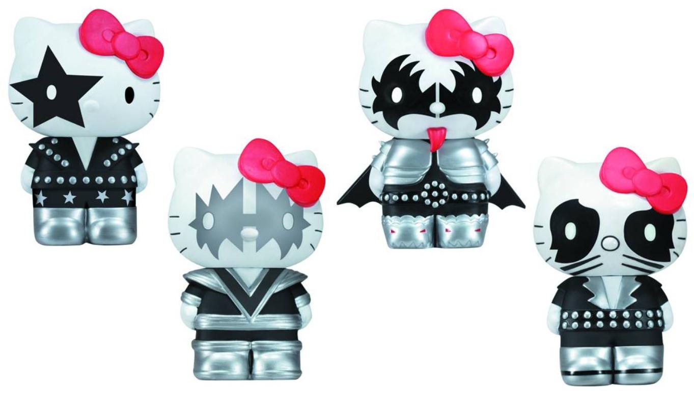 HELLO KITTY KISS DEMON VINYL FIGURE