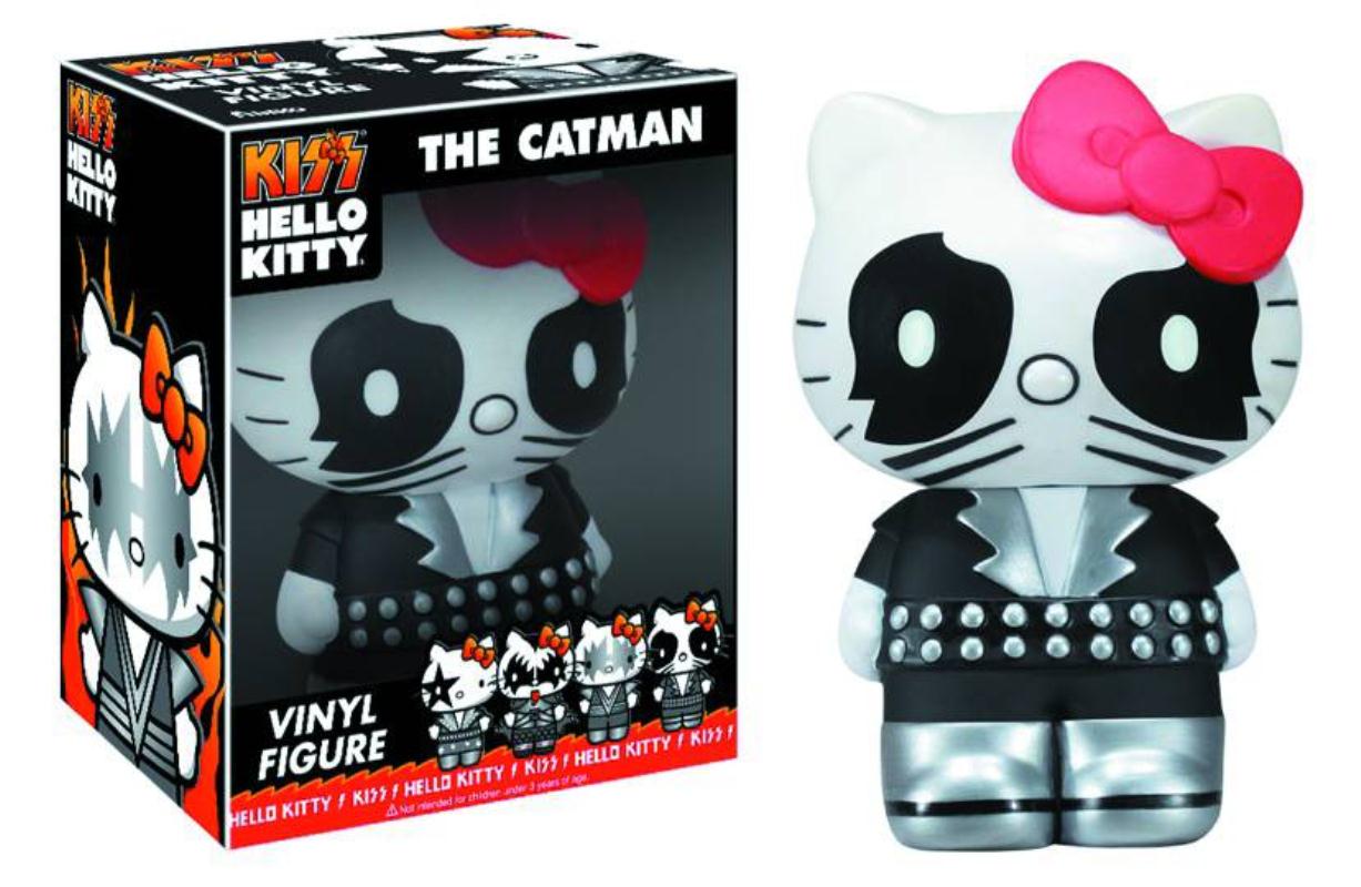 HELLO KITTY KISS CATMAN VINYL FIGURE