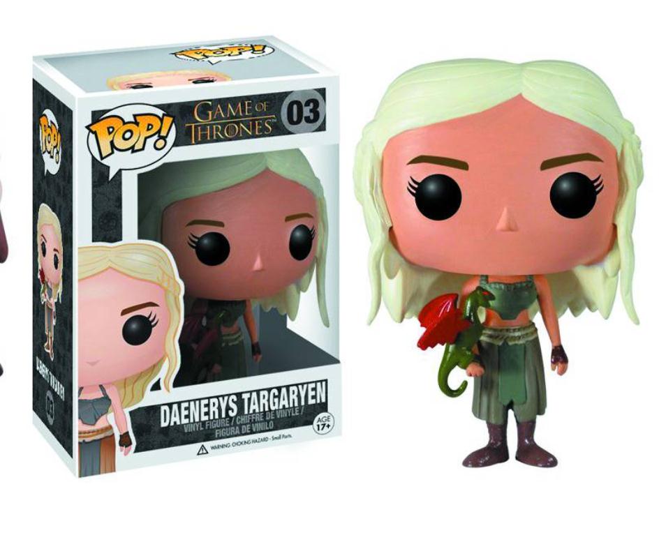 POP GAME OF THRONES DAENERYS VINYL FIGURE  POP GAME OF THRONES DAENERYS VINYL FIGURE