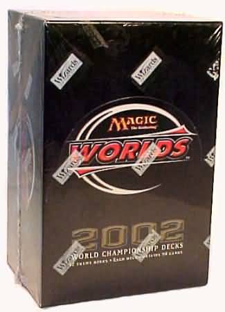 MAGIC THE GATHERING (MTG): 2002 WORLD SYDNEY CHAMPIONSHIP DECK DISPLAY