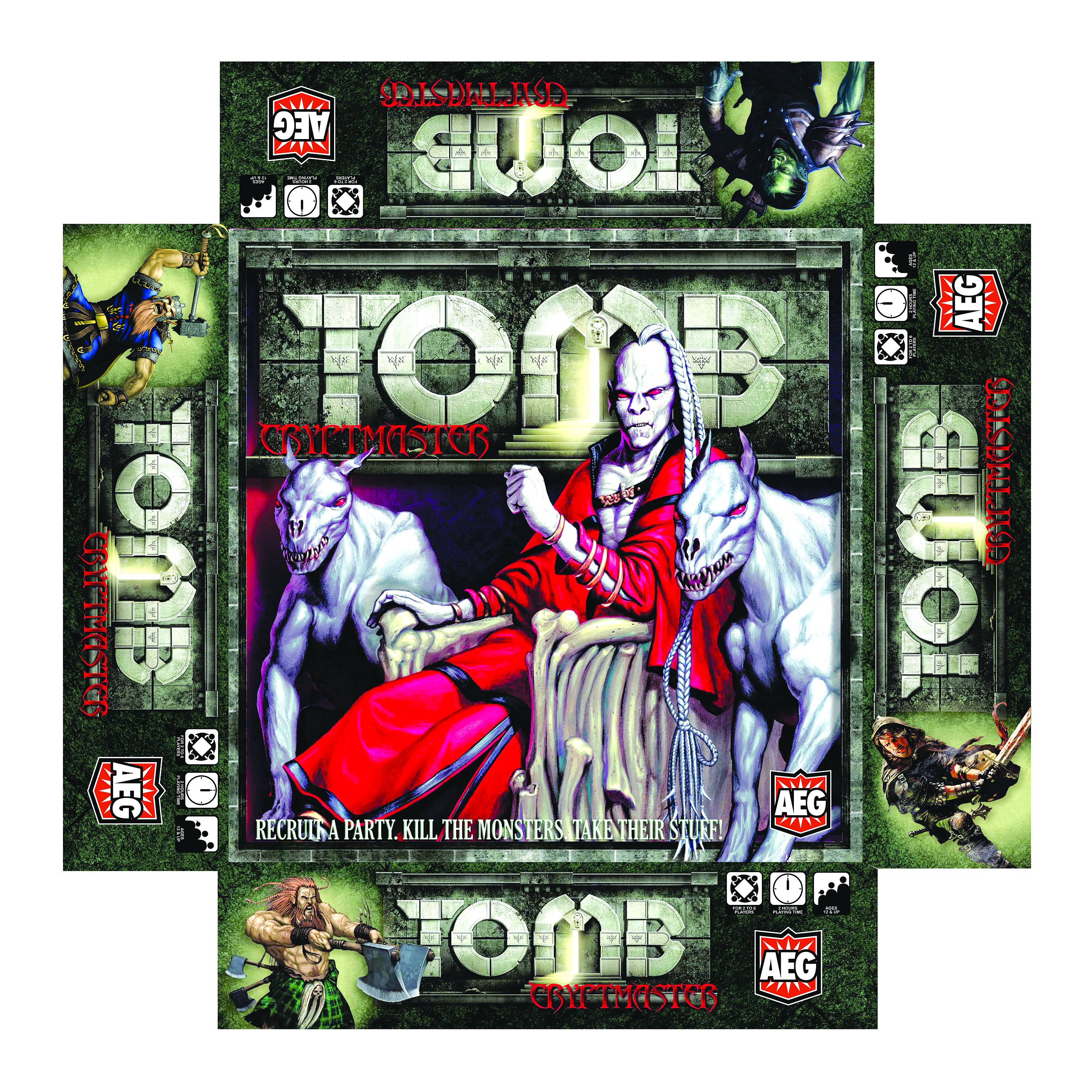 TOMB CRYPTMASTER BOARD GAME
