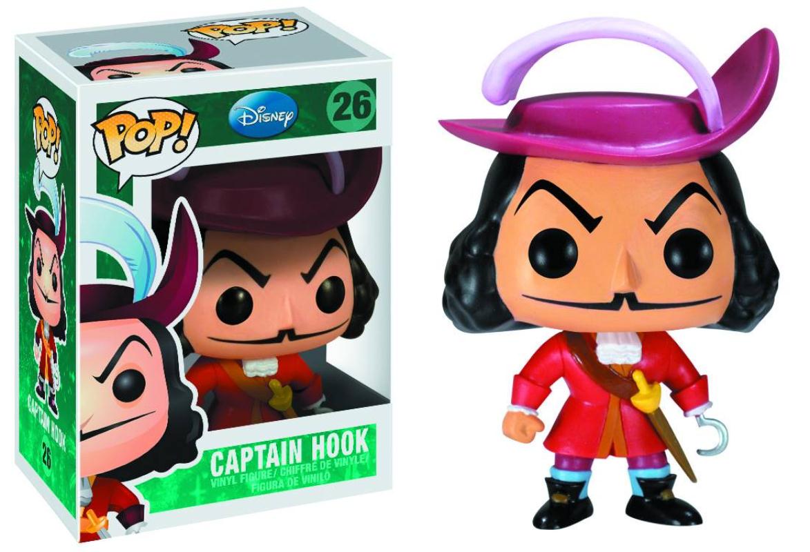 POP DISNEY CAPTAIN HOOK VINYL FIGURE