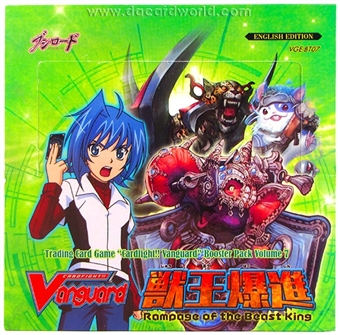CARDFIGHT VANGUARD RAMPAGE OF THE BEAST KING