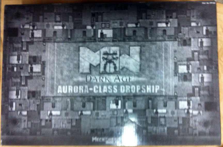 Mechwarrior Dark Age Aurora-Class Dropship Limited Edition