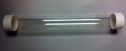 Clear w/ White Playmat Storage Tubes