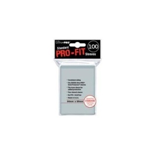 ULTRA PRO PRO-FIT STANDARD CLEAR SLEEVES