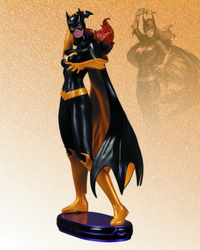 DC COMICS COVER GIRLS BATGIRL STATUE