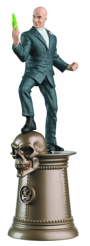 DC SUPERHERO CHESS FIG COLL MAG #38 LEX LUTHOR BLACK KING