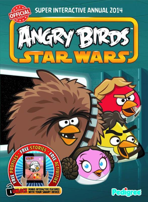 ANGRY BIRDS STAR WARS INTERACTIVE ANNUAL 2014 HARDCOVER