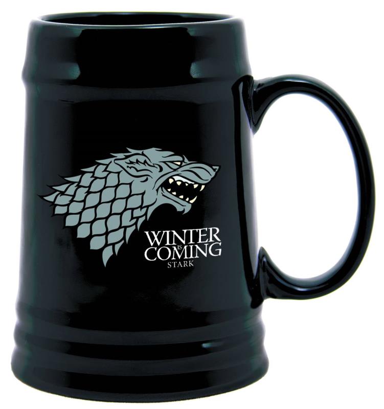 GAME OF THRONES CERAMIC STEIN STARK SIGIL