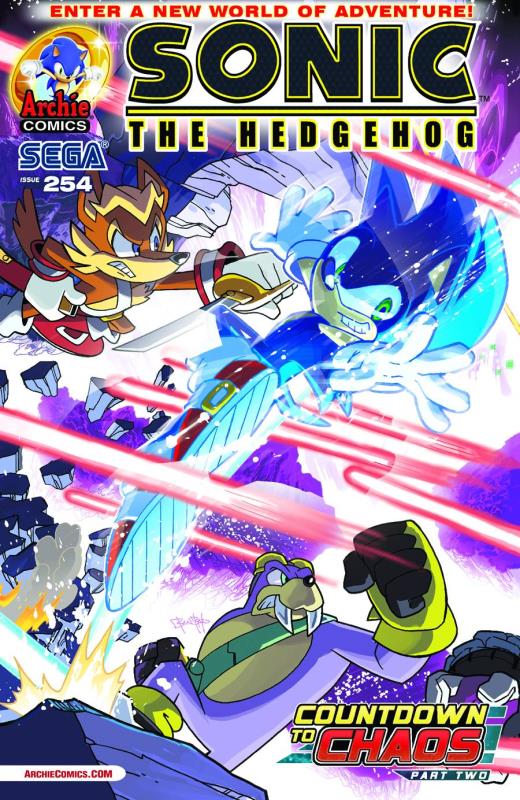 SONIC THE HEDGEHOG #254 REG CVR