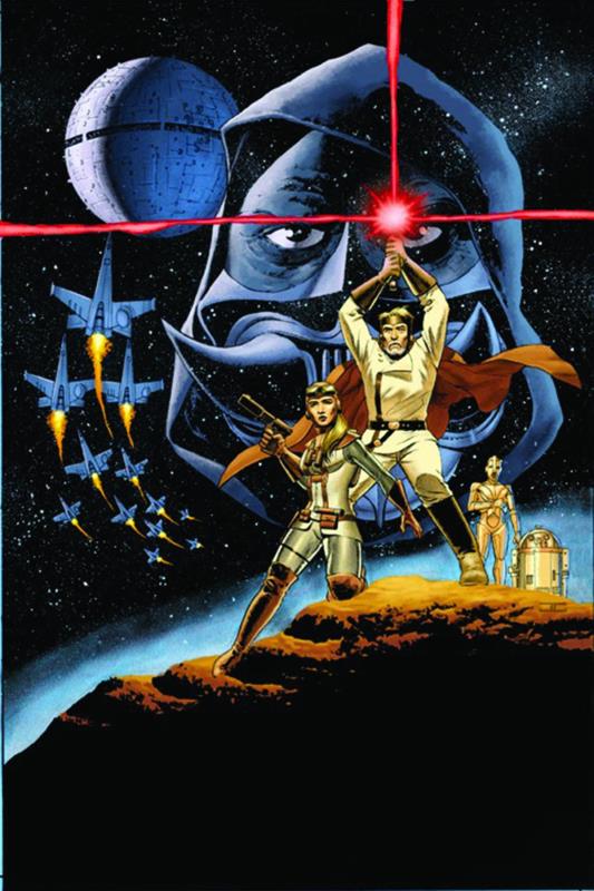DF THE STAR WARS #1 MAYHEW SGN CVR