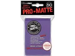 ULTRA PRO NON GLARE PRO-MATTE PURPLE STANDARD SLEEVES