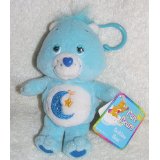 Care Bears 5" Plush Bedtime Bear Clip On Doll Carry Along Bear