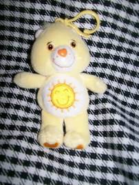 Care Bears 5" Plush Tenderheart Bear Clip On Doll Carry Along Bear