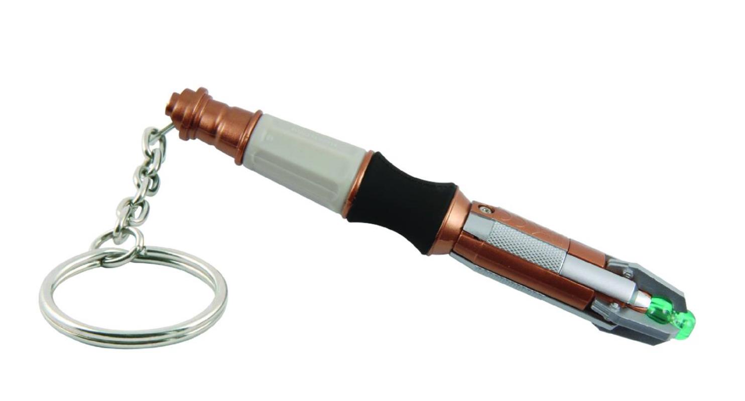 DOCTOR WHO 3D MOLDED SONIC SCREWDRIVER KEYCHAIN