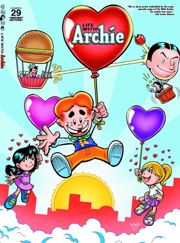 LIFE WITH ARCHIE #29 JON GRAY VARIANT CVR  LIFE WITH ARCHIE #29 JON GRAY VARIANT CVR