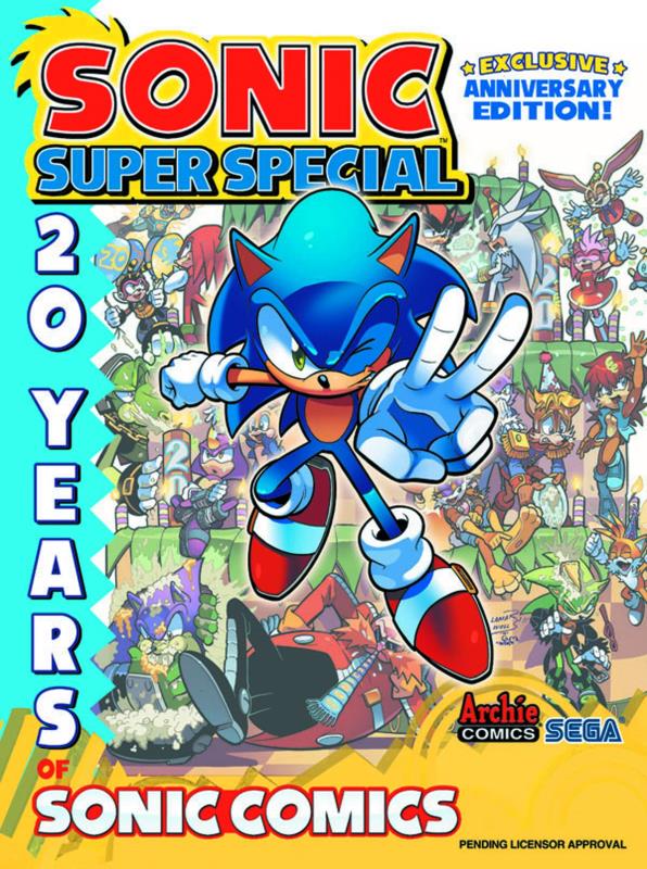 SONIC SUPER SPECIAL MAGAZINE #7