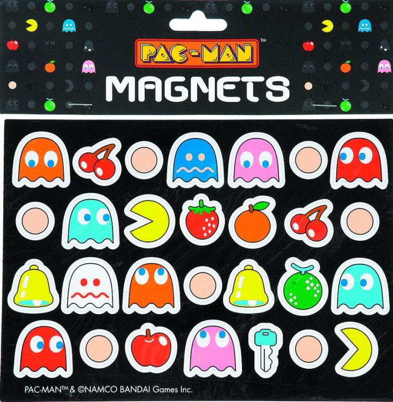 PAC-MAN MAGNETS 28 PC SET