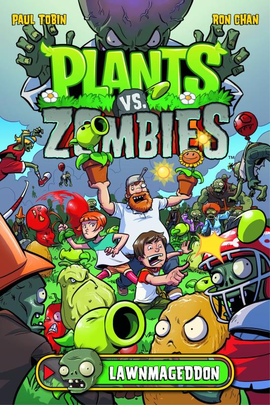 PLANTS VS ZOMBIES HARDCOVER LAWNMAGEDDON