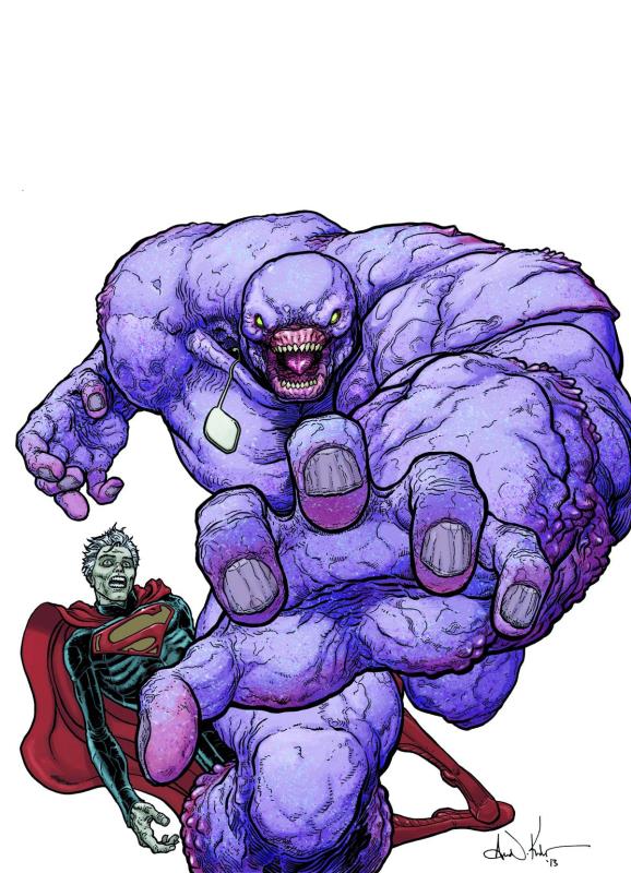 SUPERMAN #23.4 PARASITE 3-D MOTION COVER 3D