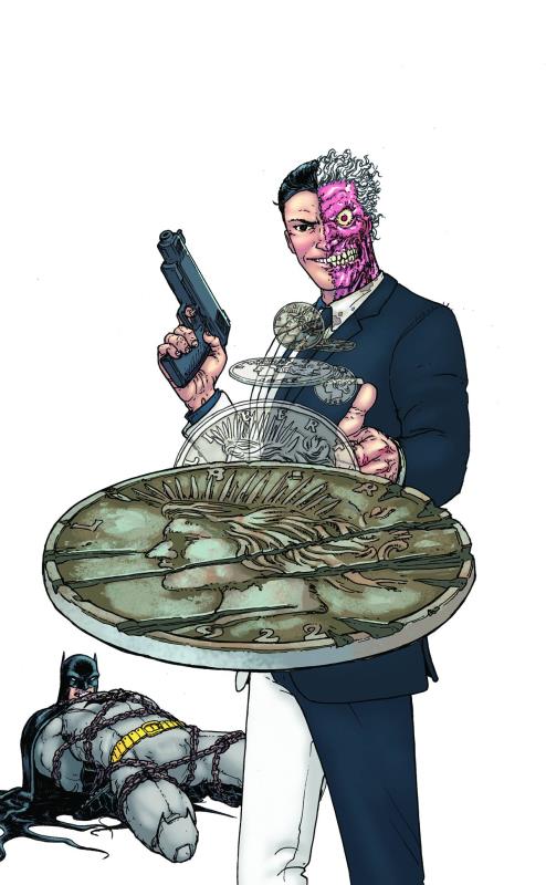 BATMAN AND ROBIN #23.1 TWO FACE 3-D MOTION COVER 3D
