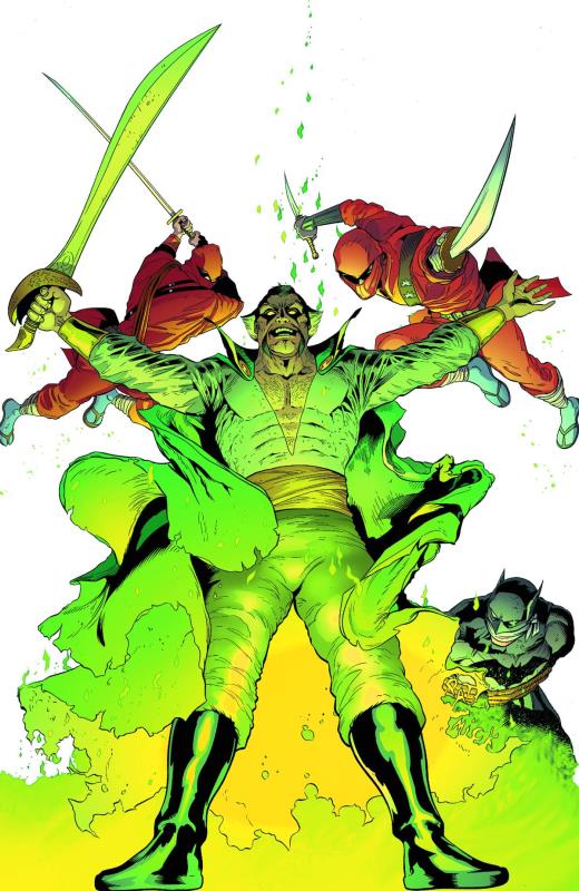 BATMAN AND ROBIN #23.3 RAS AL GHUL 3-D MOTION COVER 3D