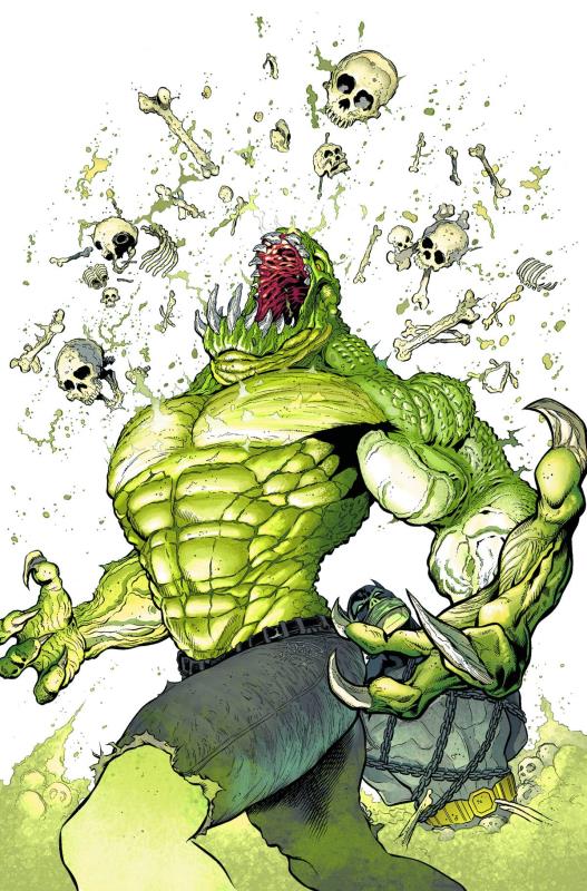 BATMAN AND ROBIN #23.4 KILLER CROC 3-D MOTION COVER 3D