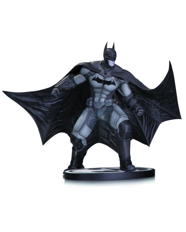 BATMAN BLACK & WHITE BATMAN ARKHAM ORIGINS STATUE