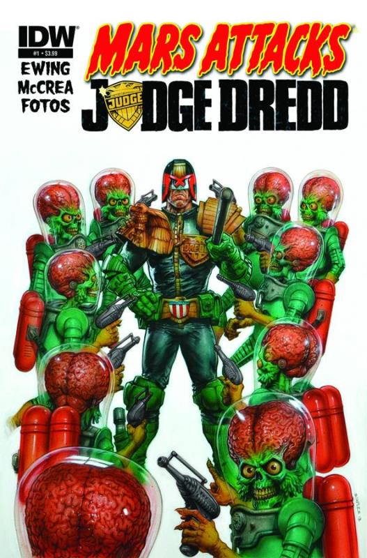 MARS ATTACKS JUDGE DREDD #1 (OF 4)