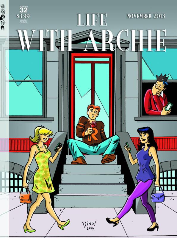 LIFE WITH ARCHIE #32 HASPIEL VARIANT CVR  LIFE WITH ARCHIE #32 HASPIEL VARIANT CVR