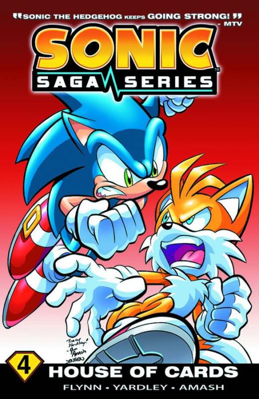 SONIC SAGA TP 04 HOUSE OF CARDS