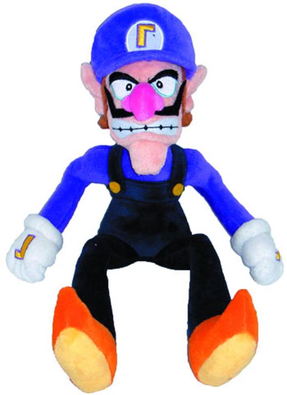 SUPER MARIO BROS WALUIGI 11IN PLUSH