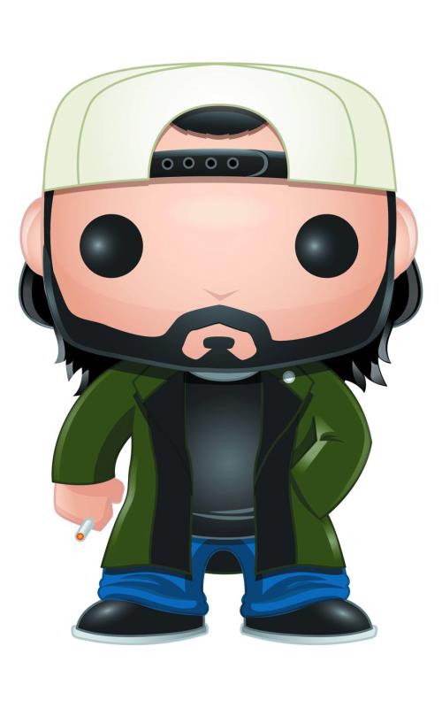 POP MOVIES SILENT BOB VINYL FIGURE