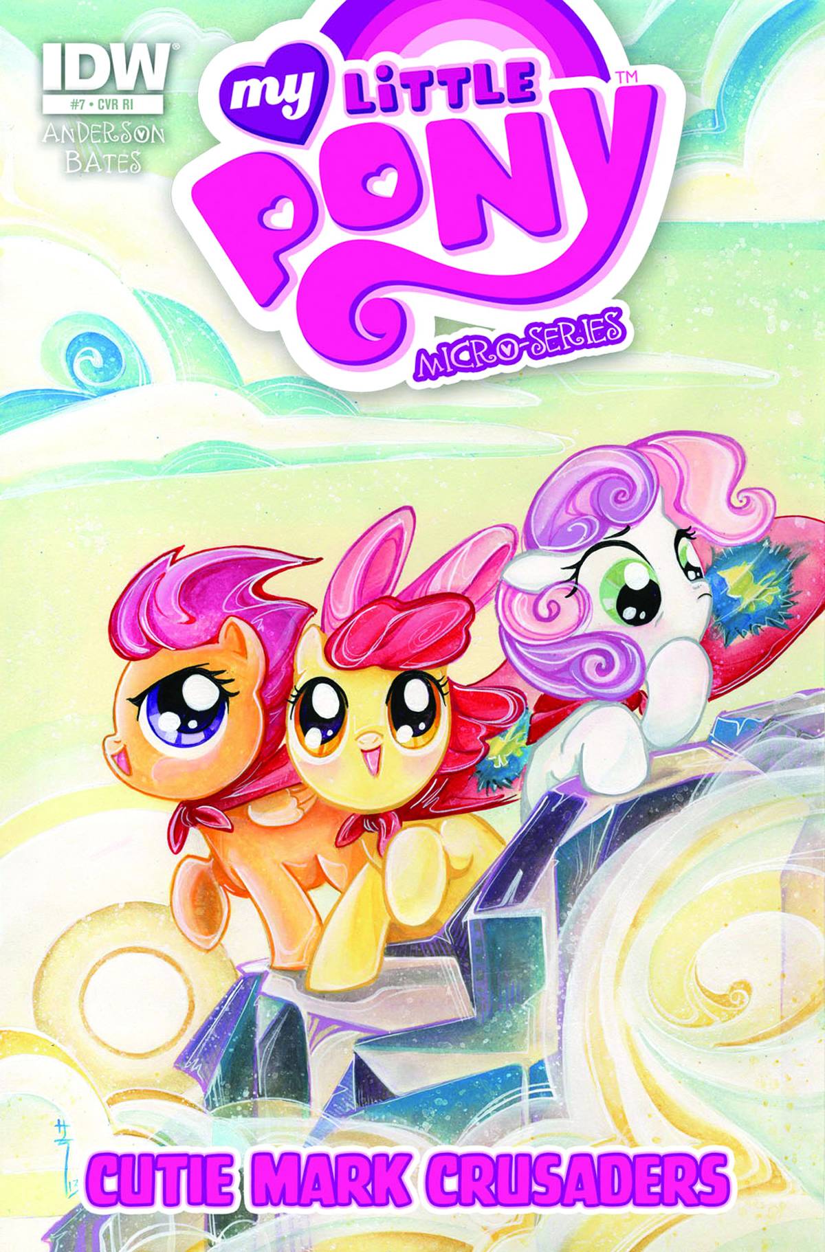 MY LITTLE PONY MICRO SERIES #7 CUTIE MARK CRUSADERS