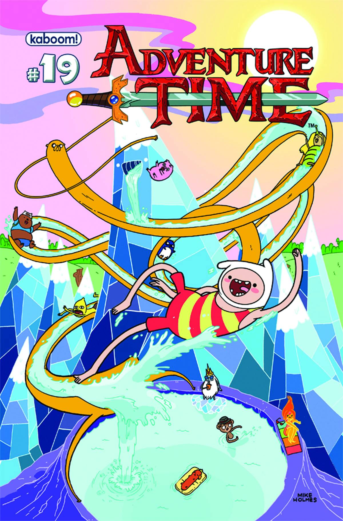 ADVENTURE TIME #19 MAIN CVRS