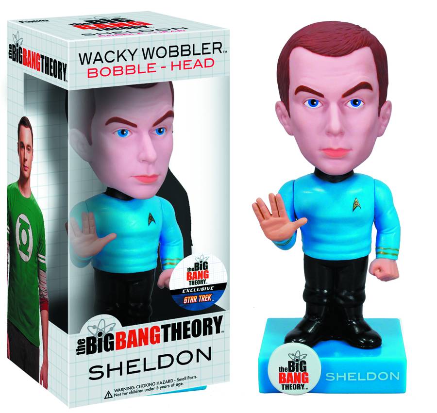 BBT X STAR TREK SHELDON WACKY WOBBLER
