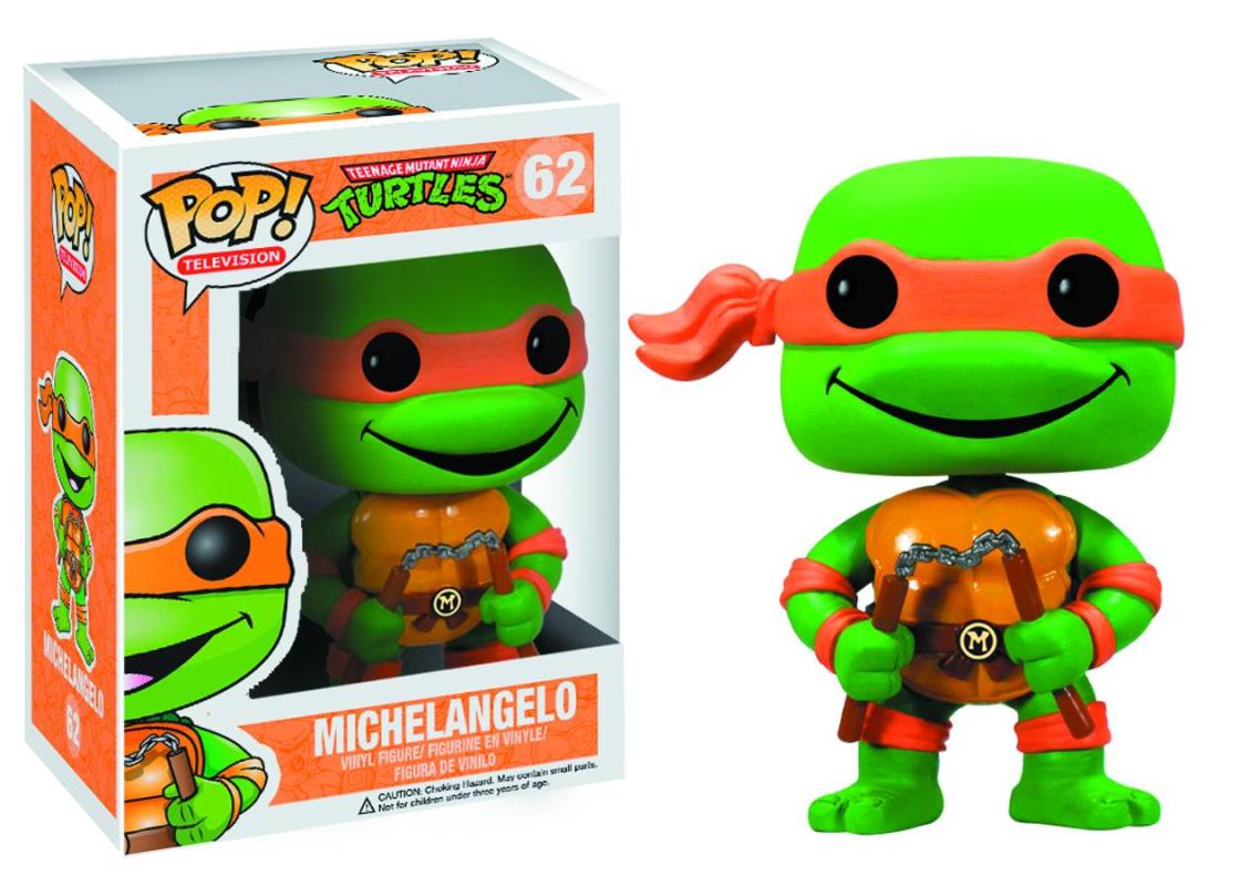 POP TMNT MICHELANGELO VINYL FIGURE