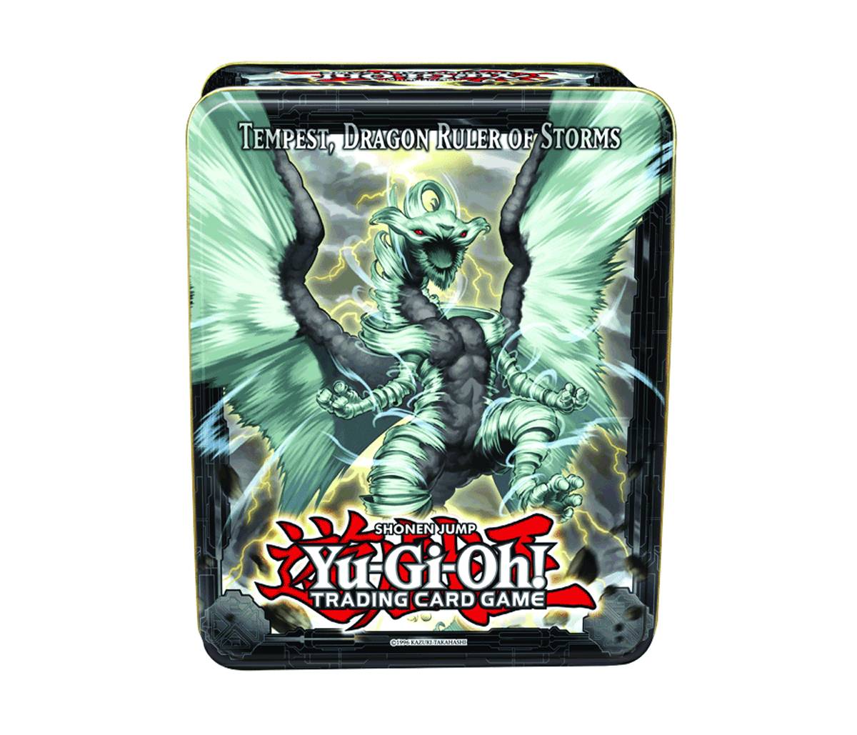 YU-GI-OH! (YGO): 2013 COLLECTIBLE TIN WAVE 2: TEMPEST, DRAGON RULER OF STORMS